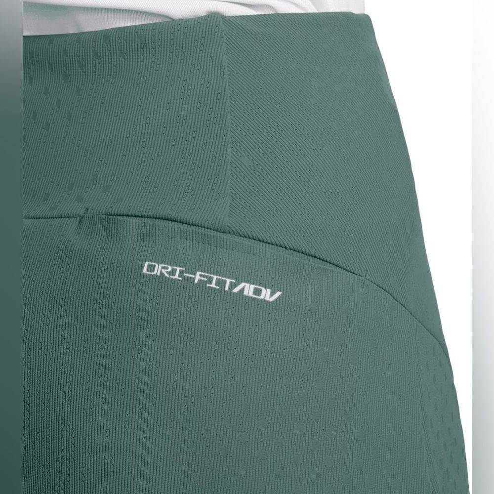 Nike Green Athletic Skort with White Swoosh - Picture 4 of 4